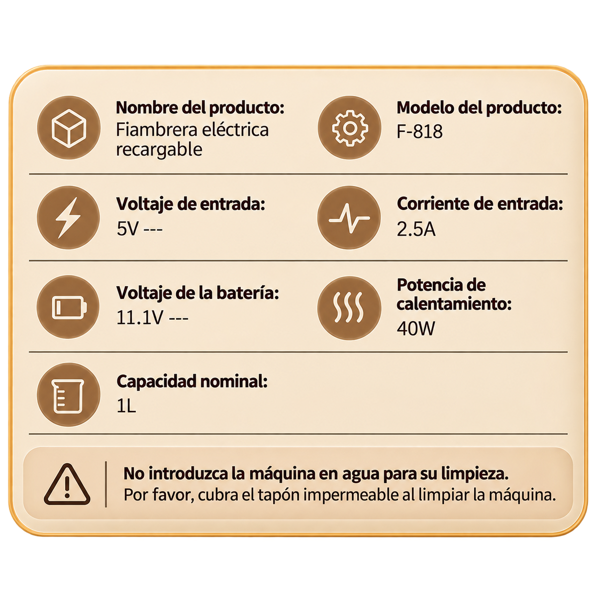 Fiambrera Eléctrica Portátil